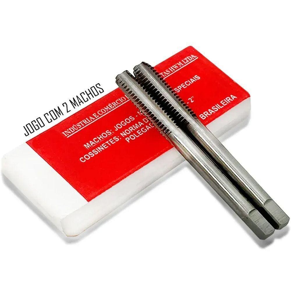Jogo De Macho Manual Aço Liga Especial - M25x2,5 - 2 Peças