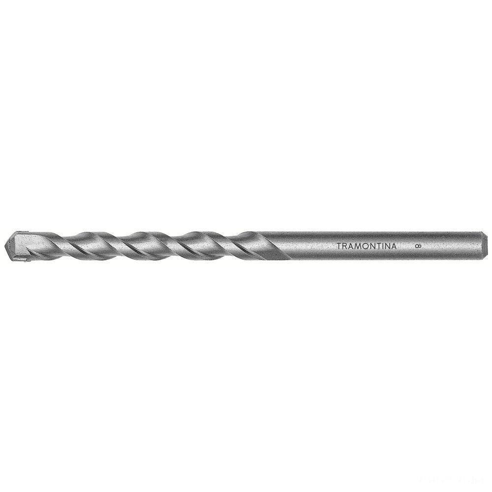 Broca Para Concreto 5.5x90 Mm 7/32" Em Aço Especial Com Acabamento Jateado Din 8039