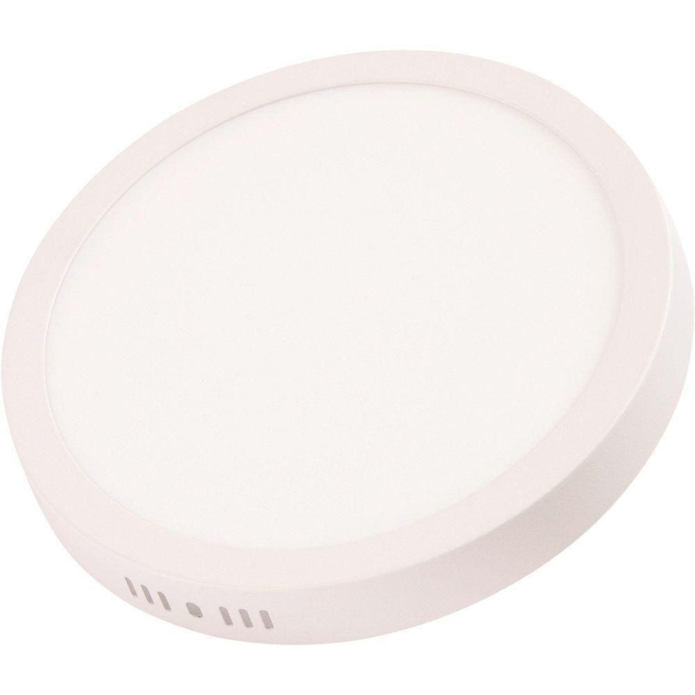 Plafon Led Tramontina Redondo De Sobrepor 18 W 6500 K Luz Branca Tramontina