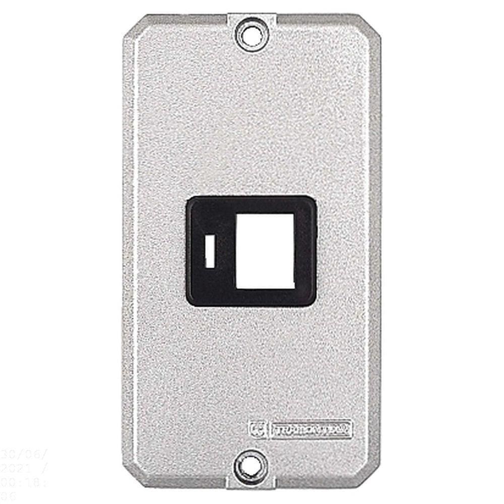 Tampa Para Condulete 1/2" E 3/4" Com 1 Posto Com Suporte Para Rj Tramontina