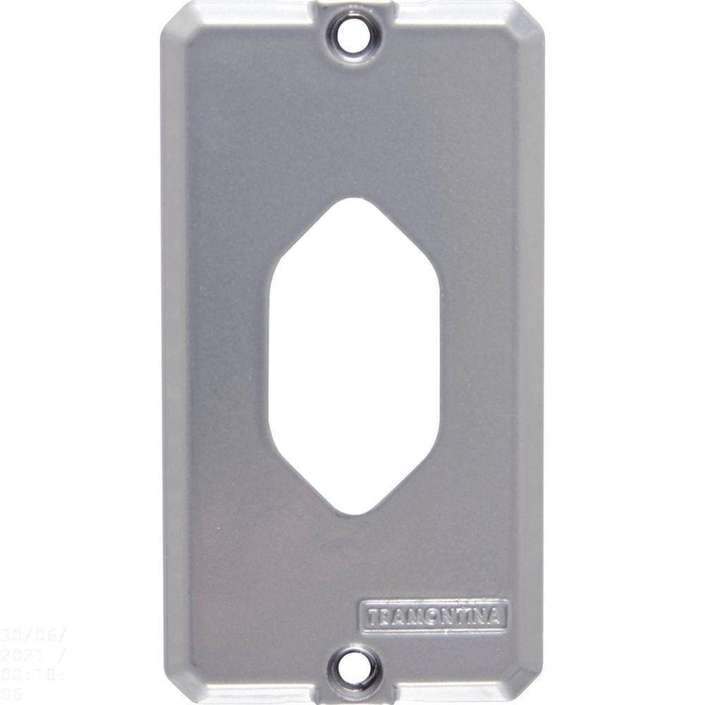Tampa Para Condulete 1/2” E 3/4” 1 Posto Vertical Tramontina