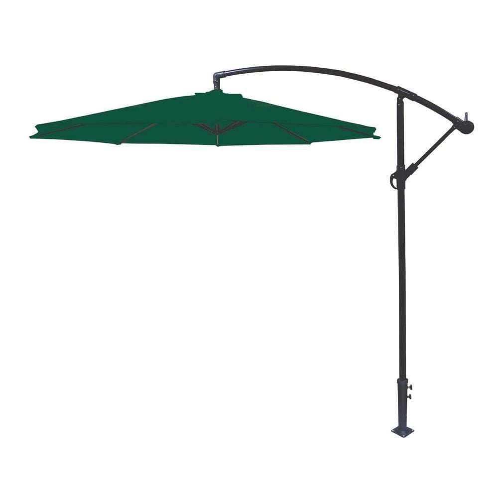 Ombrelone Lateral Tramontina Em Aço E Poliéster Verde Sem Base 2,7m Tramontina