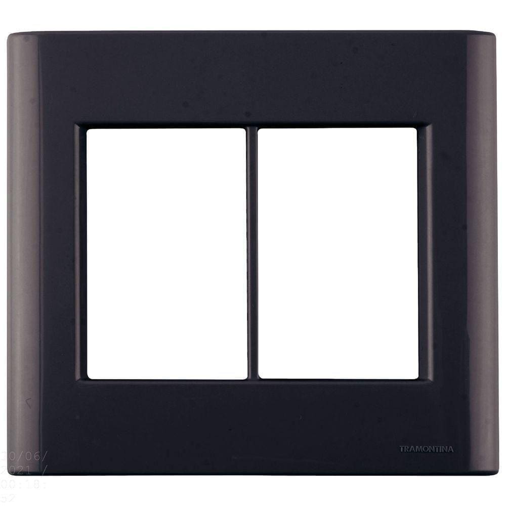 Placa 6 Postos 4x4 Tramontina Giz Grafite Tramontina