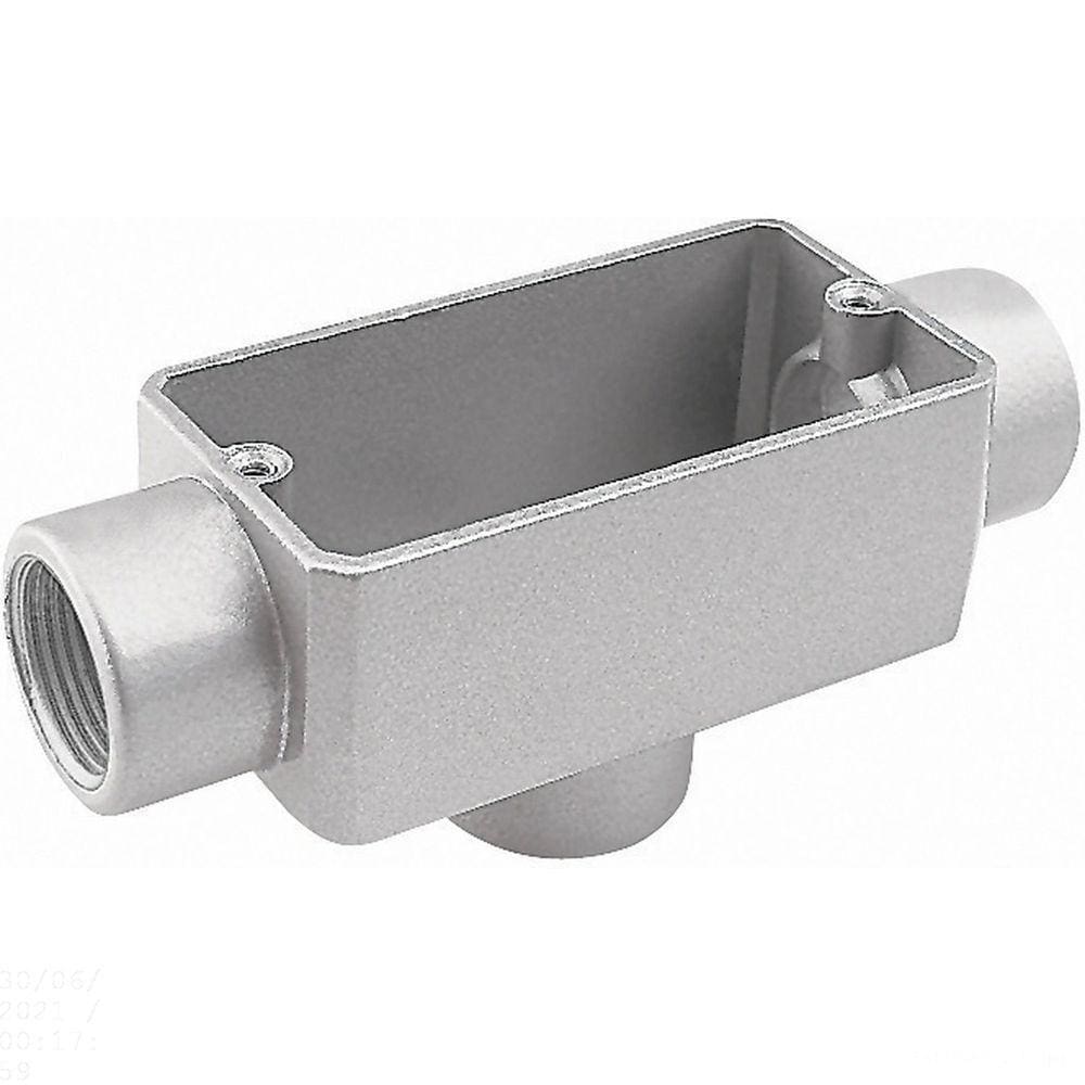 Condulete Fixo 3/4" Tipo "tb" - Sem Tampa / Rosca Bsp / Com Pintura Eletrostática A Pó Tramontina