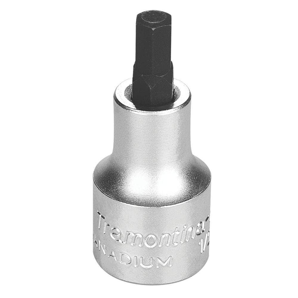 Soquete Em Aço Cromo Vanádio Ponta Hexagonal 7 Mm - Encaixe 1/2” Tramontina