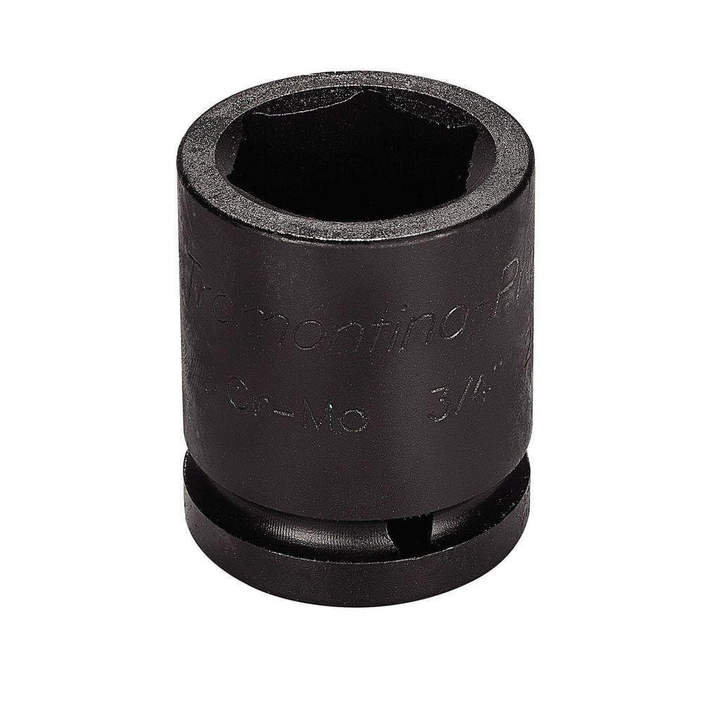 Soquete De Impacto Sextavado Em Aço Cromo Molibdênio 30 Mm - Encaixe 3/4`` Tramontina Pro Tramontina