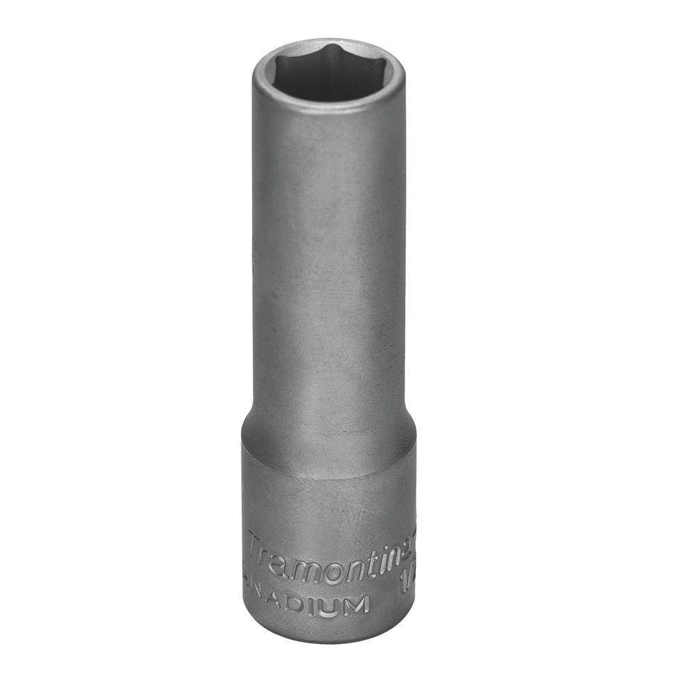 Soquete Sextavado Longo Em Aço Cromo Vanádio 12 Mm - Encaixe 1/2” Tramontina