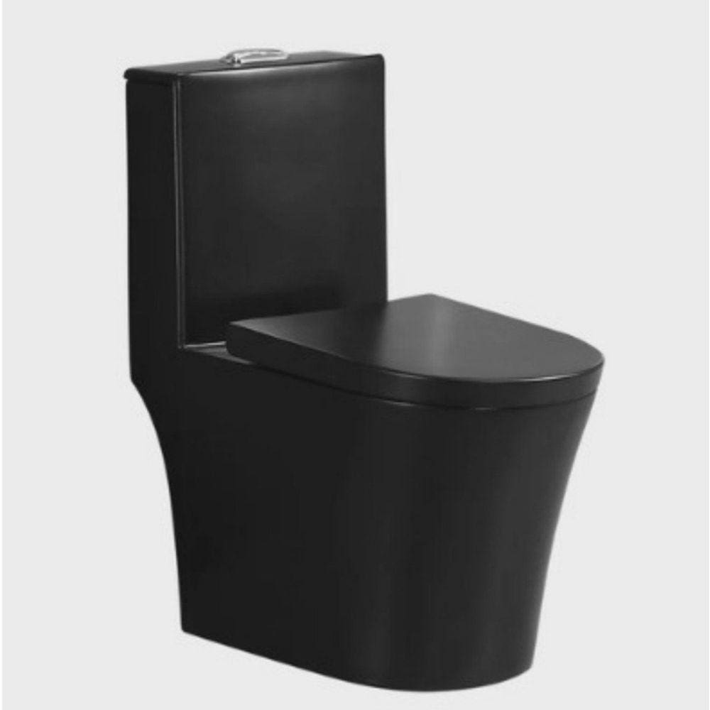 Vaso Sanitario Monobloco Adm854b Preto