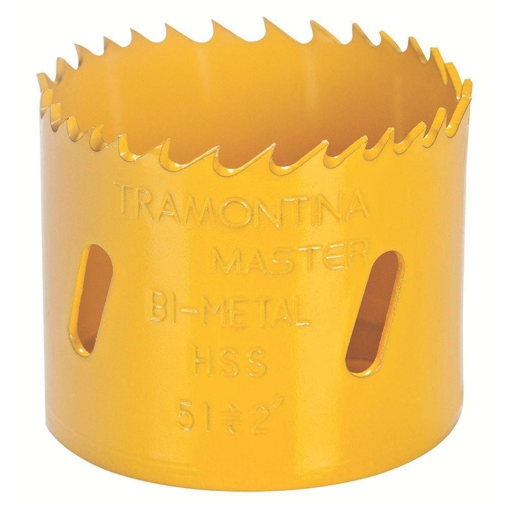 Serra Copo Bi-metálica 146 Mm 5.3/4” Tramontina Com Dentes Em Aço Rápido Hss Tramontina