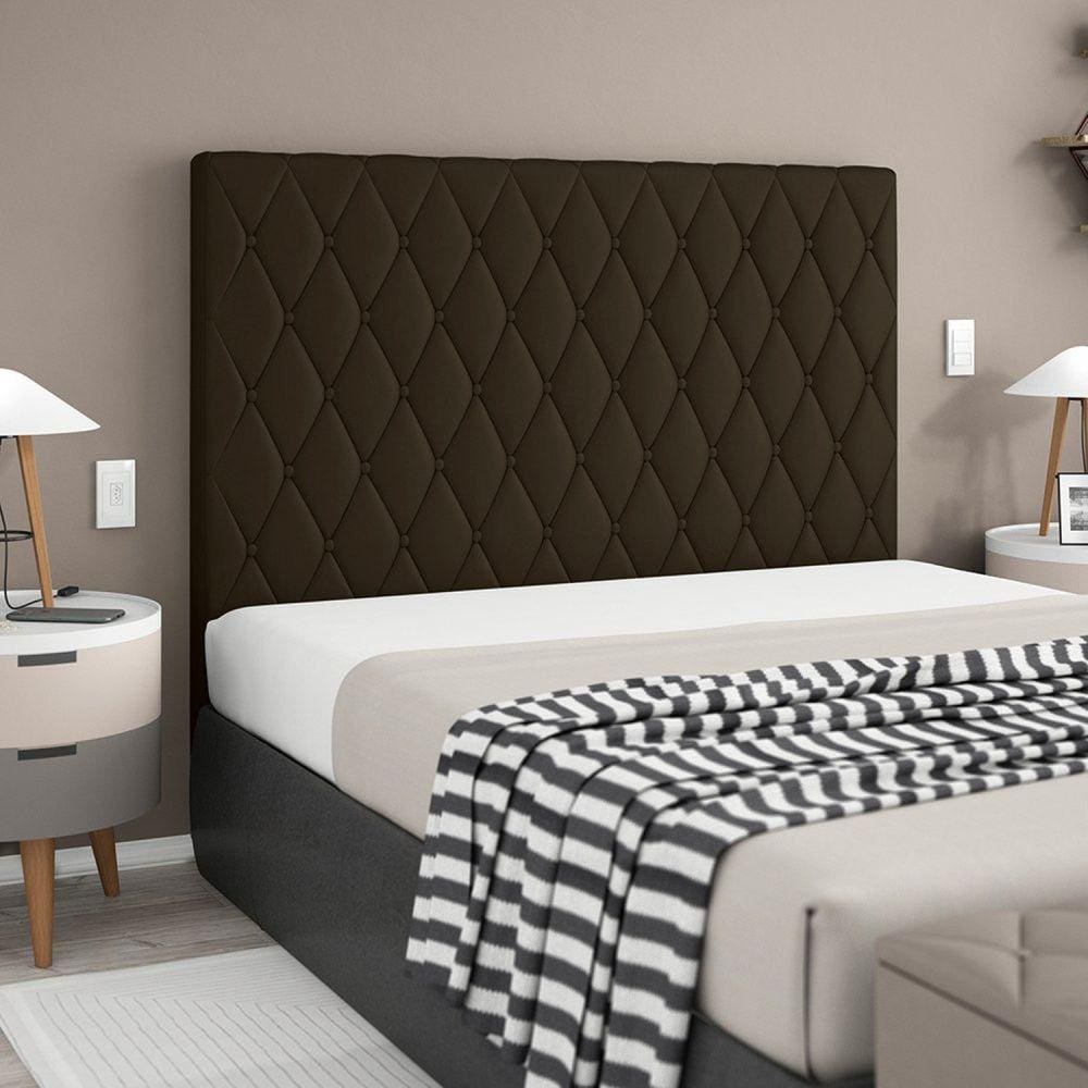 Cabeceira Camponesa Plus 160cm Marrom