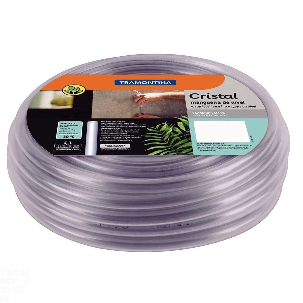 Mangueira De Nível Cristal 5/16” Tramontina Em Pvc 1 Camada 10 M Tramontina