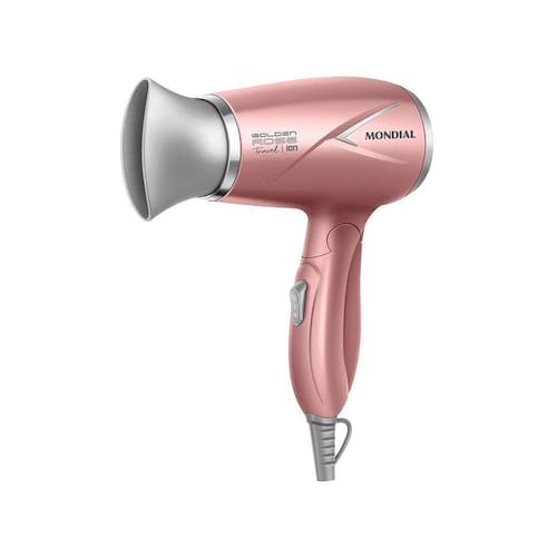 imagem-Secador de Cabelo Travel Golden Rose SC-47-GR - Mondial