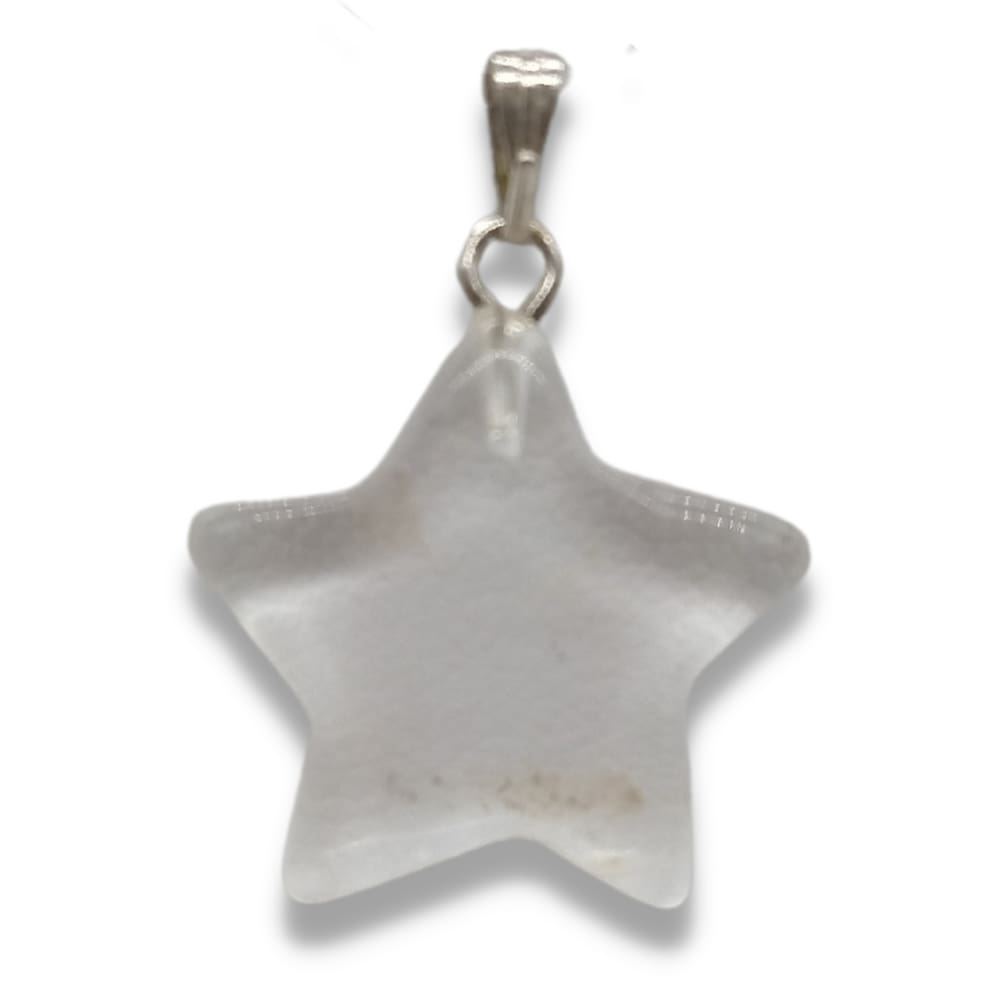 Pingente de Pedra Cristal - Estrela