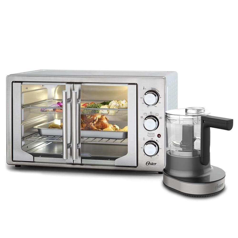 Kit Forno E Fryer French Door E Processador Oster Up & Down - 220V