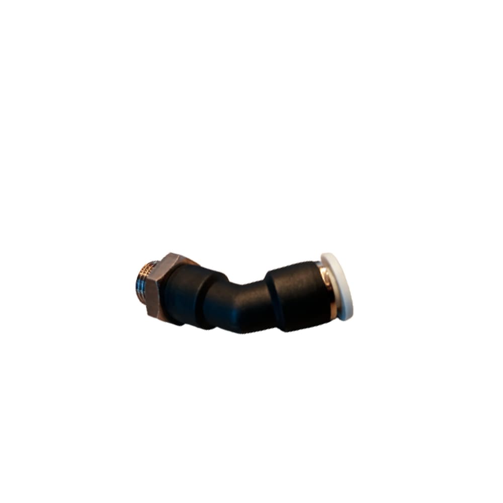 Conexão Engate Rápido Pneumática Cotovelo 45° 8mm x 1/4\" Pol. - Werk Schott
