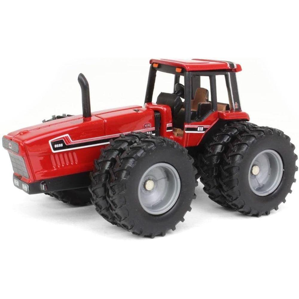 Miniatura Trator Case IH 6588 Rodado Duplo Escala 1/64