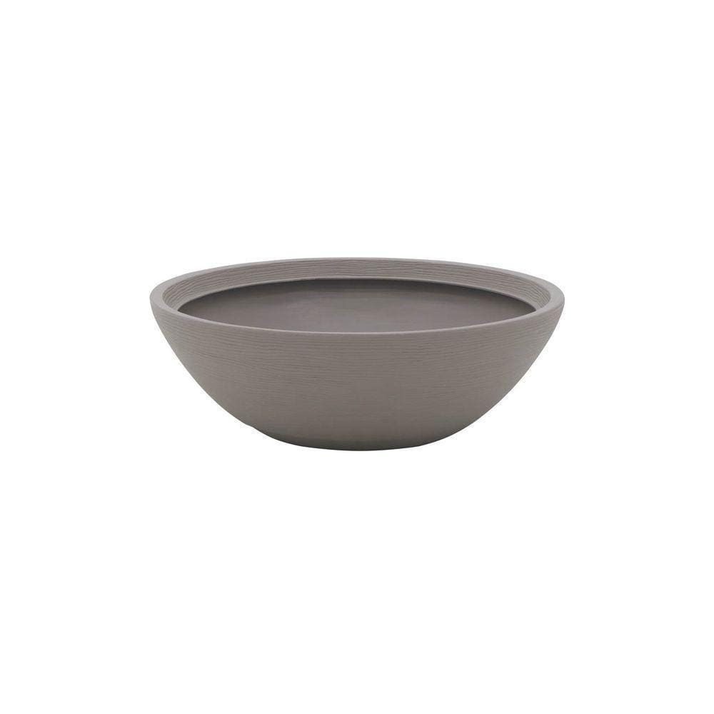 Vaso Tramontina Indi 22 Cm Em Polietileno Concreto Tramontina