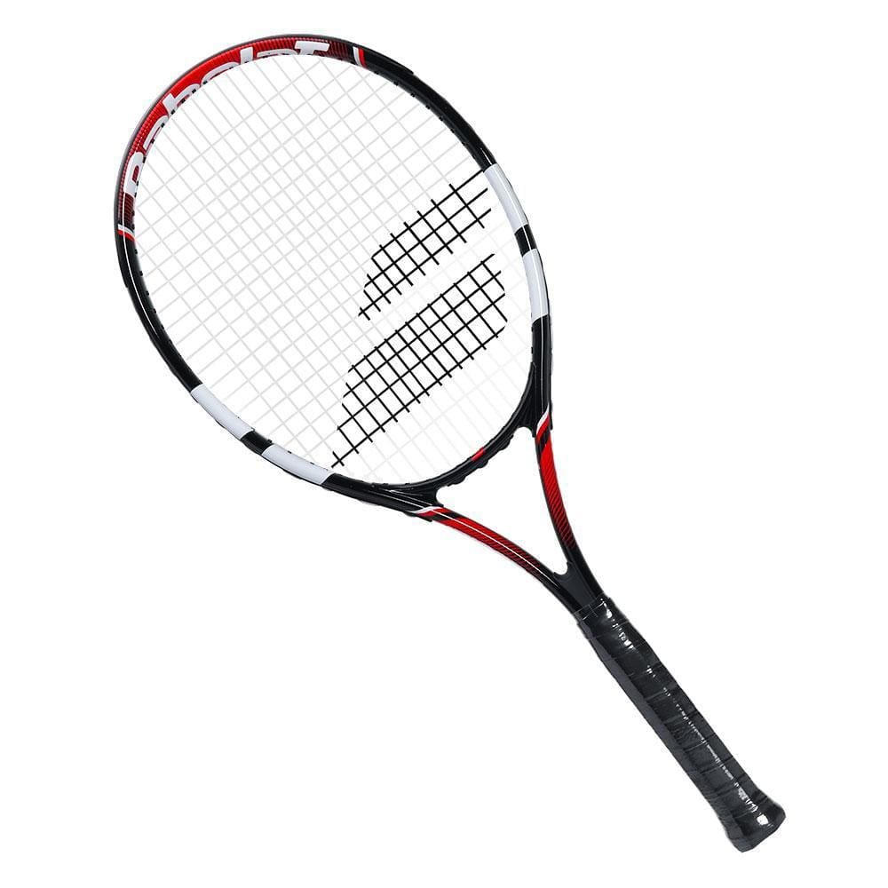 Raquete de Tênis Babolat Falcon 280g Preta Vermelha e Branca