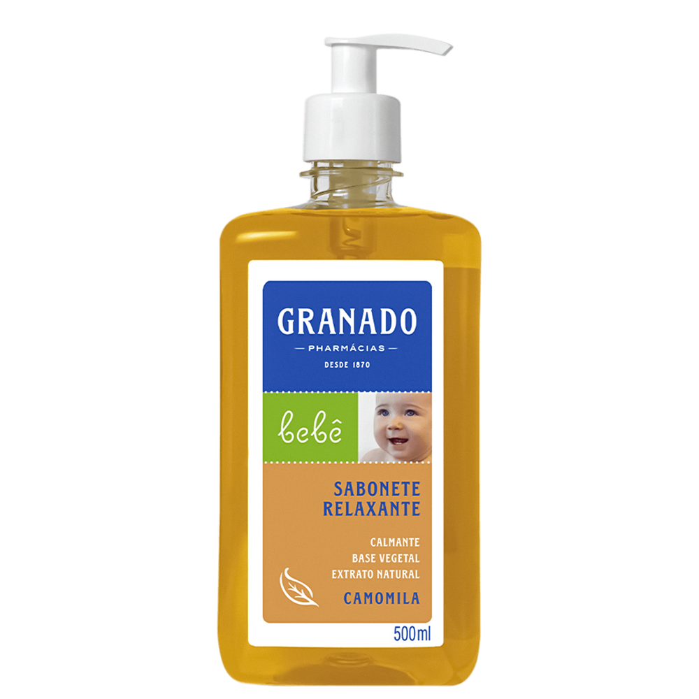 Granado Bebê Glicerina Camomila - Sabonete Líquido 500ml