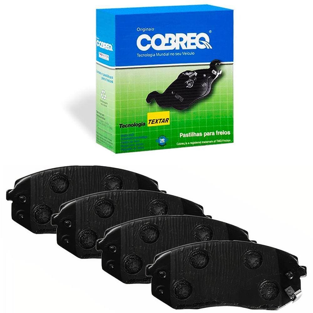 Kit Pastilha Freio Ix35 Cadenza 10 A 18 Dianteira Cobreq