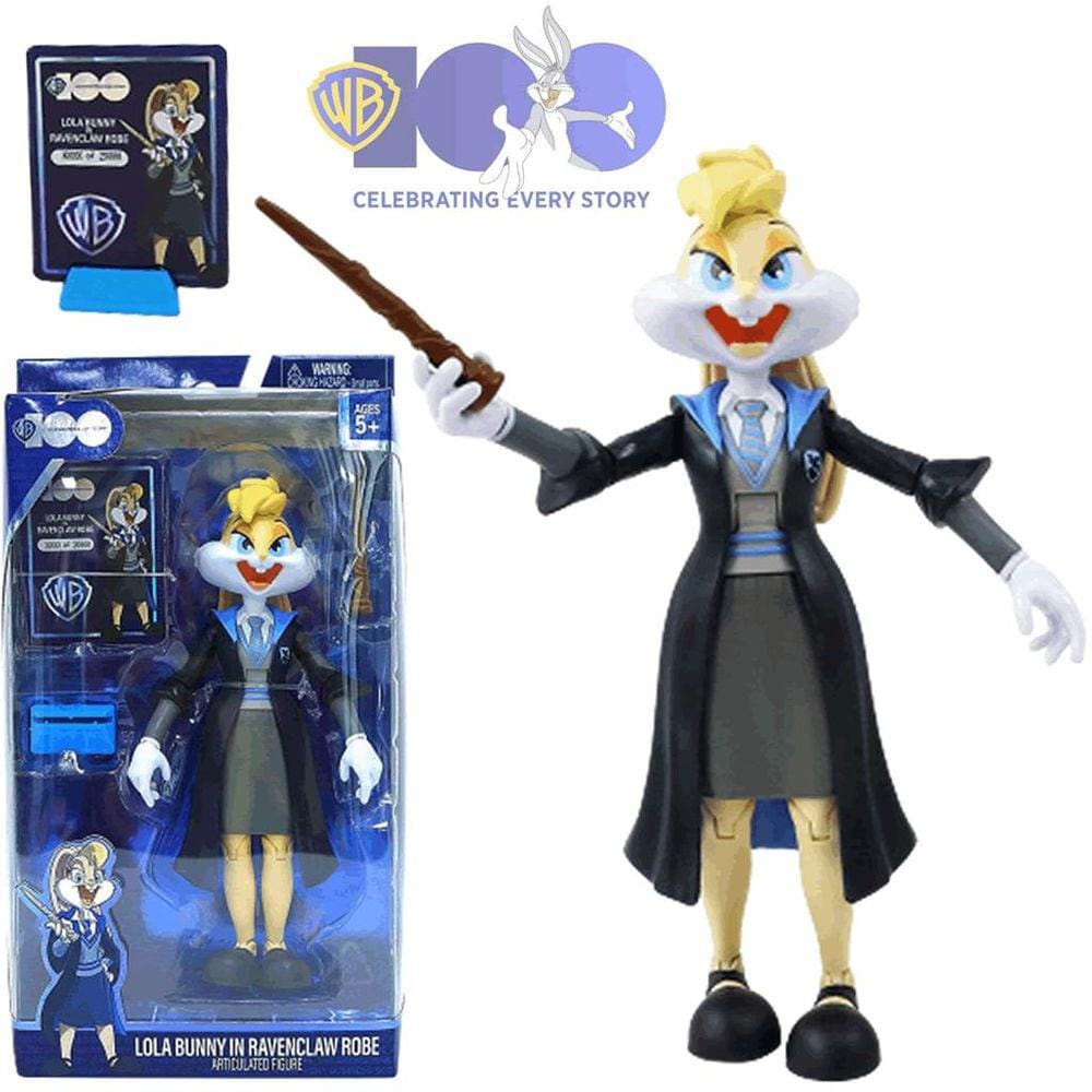 Figura Warner Bros 100 Anos Lola Bunny com Robe Corvinal