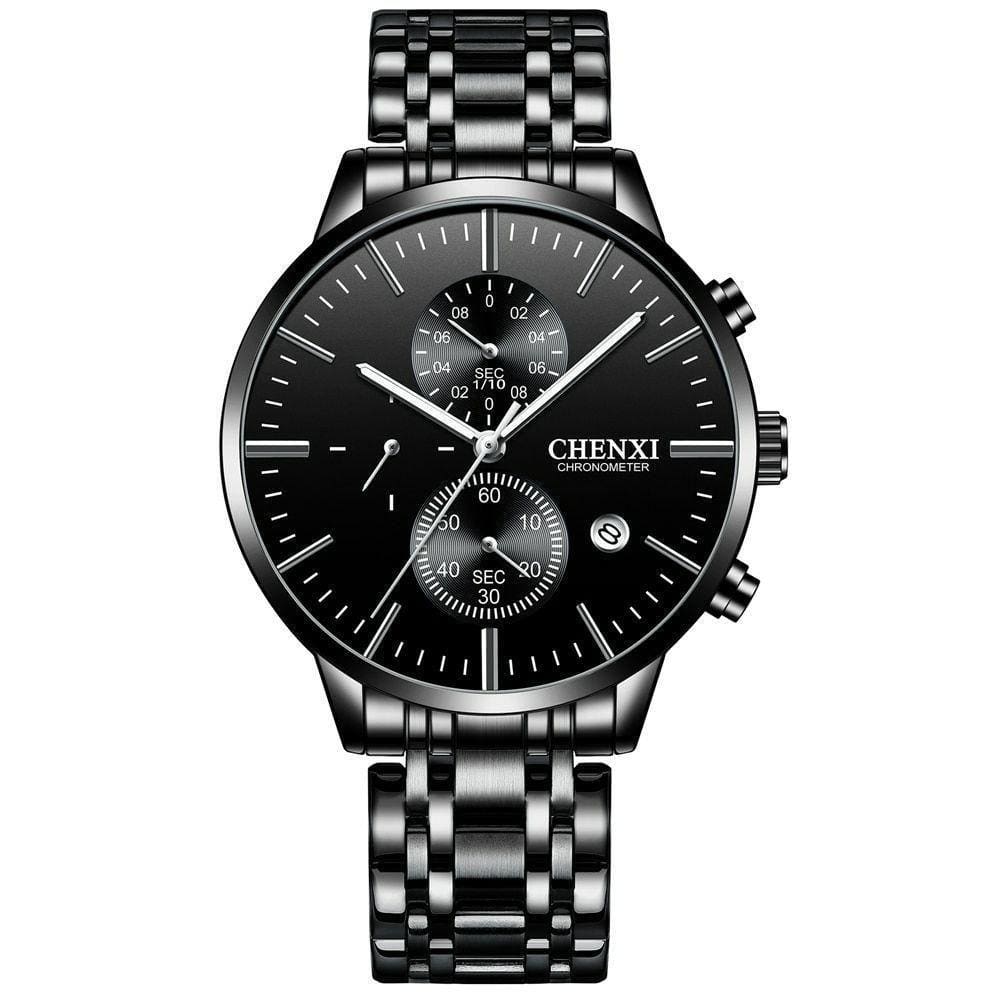 Relógio Masculino Chenxi Cx-971 à Prova D`água Preto