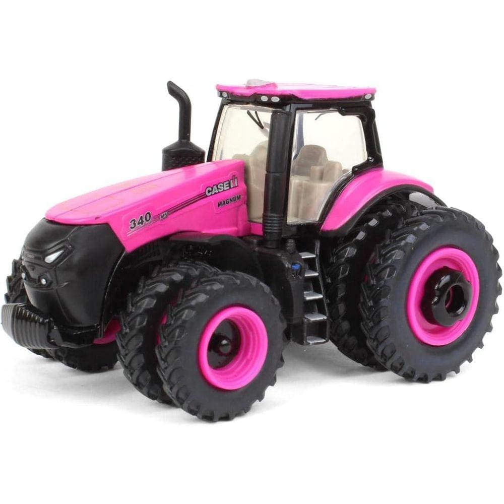 Miniatura Trato Case IH Rosa Magnum 340 Rodado Duplo 1/64