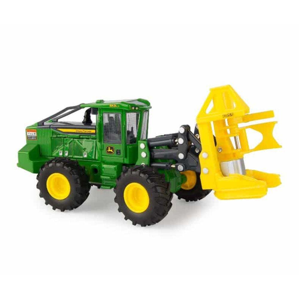 Miniatura Trator Carregadeira De Cana John Deere 843L-Ii1/50