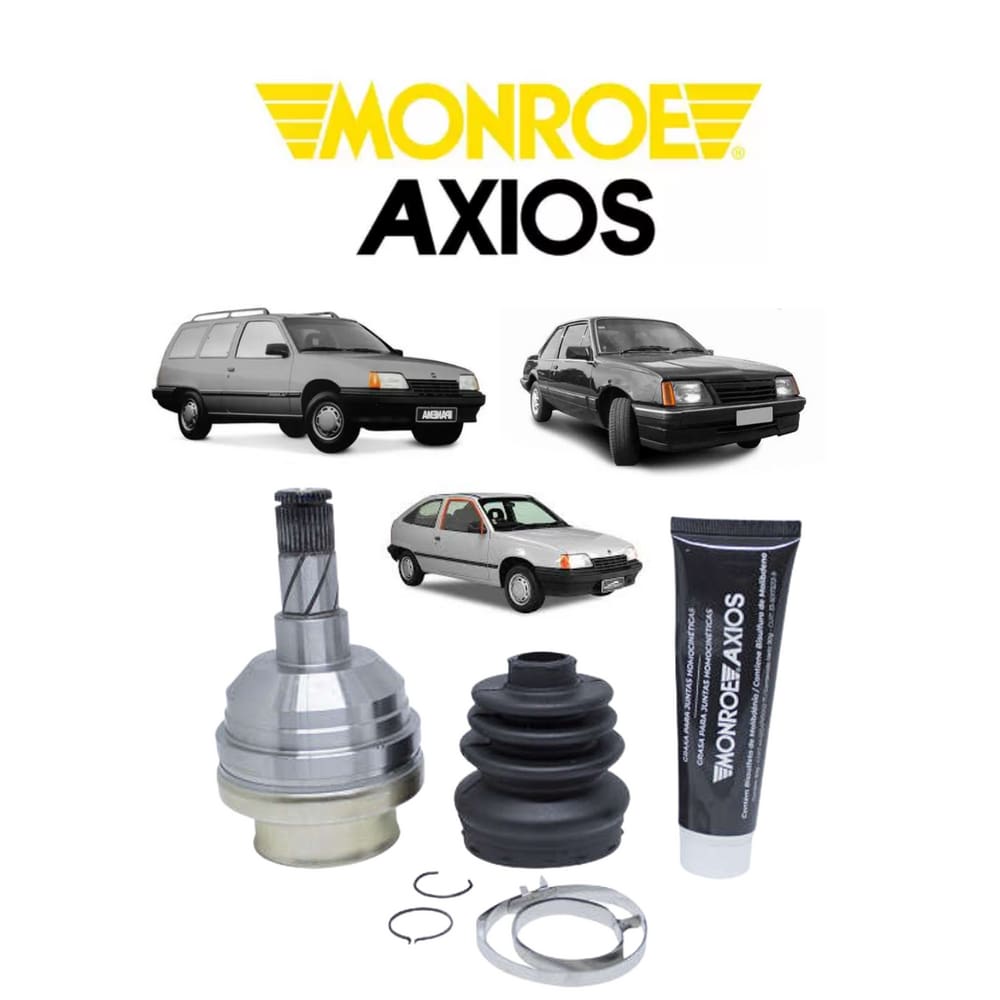 Homocinética Axios Deslizante Dianteira Lado Câmbio Chevrolet Kadett 1989 A 1997