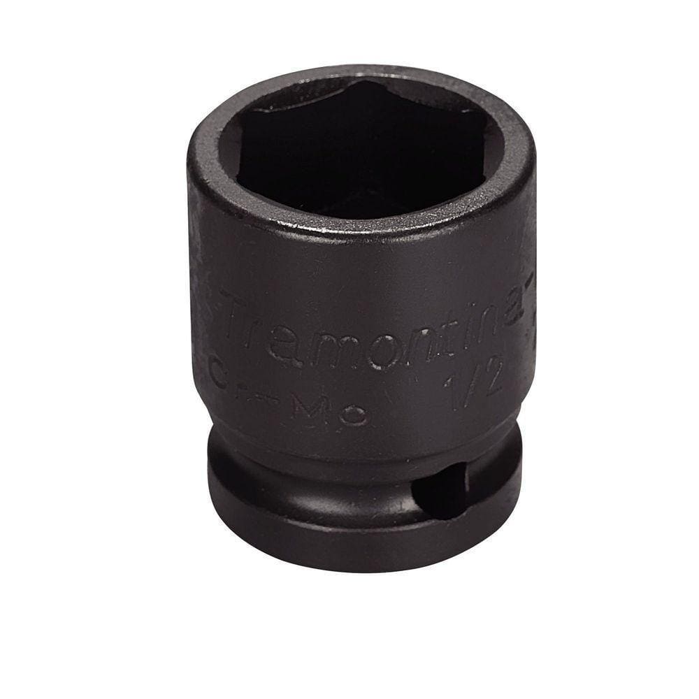 Soquete De Impacto Sextavado Em Aço Cromo Molibdênio 21 Mm - Encaixe 1/2`` Tramontina Pro Tramontina