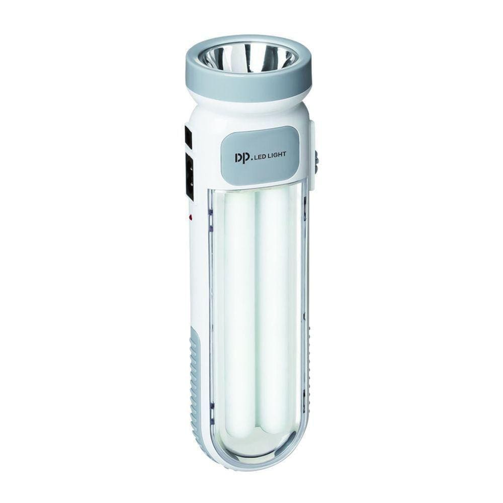 Lanterna Led Recarregável 1300 Mah Portátil Emergência Bivol