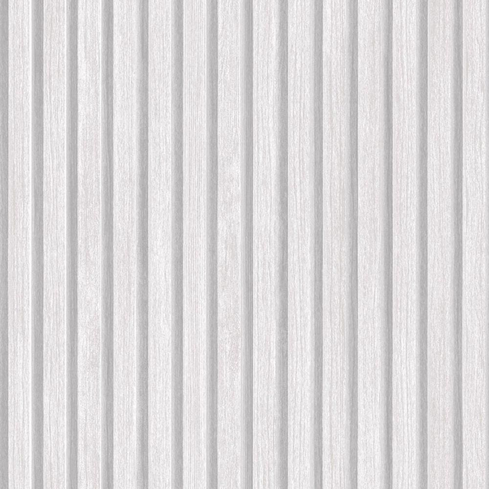 Papel de parede vinilico estilo ripado BRANCO - unique 5065.