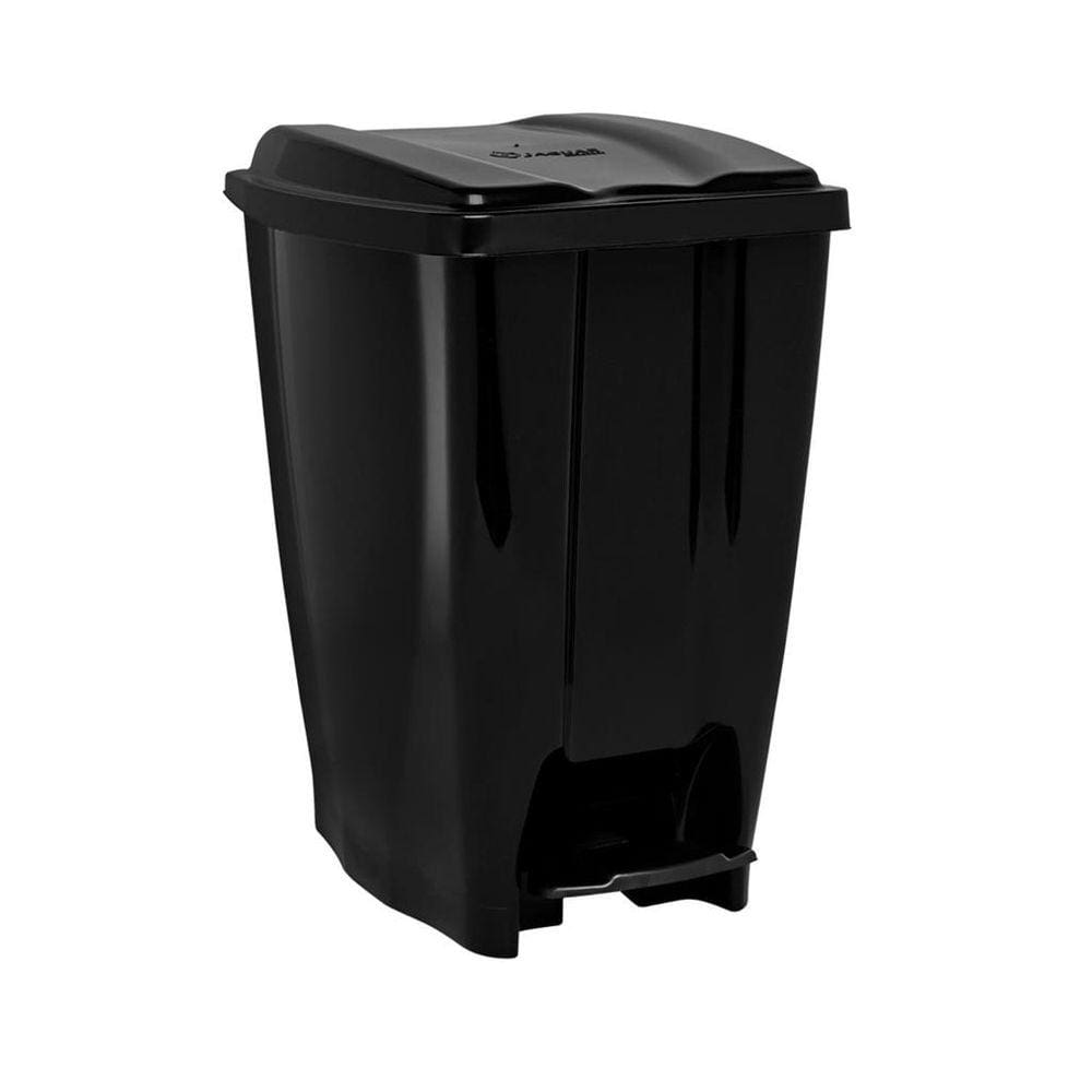 Lixeira Para Diversos Ambientes Eco Nature Jaguar Utilidades 40 Litros Com Pedal Resistente