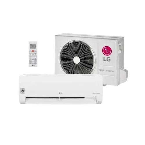 Ar-Condicionado LG Dual Inverter Compact 18.000 Btus Frio Branco S3-Q18KLQAL - 220V