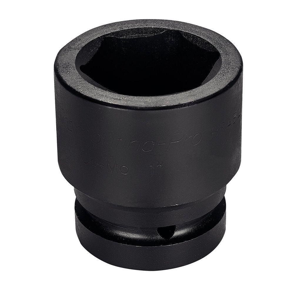 Soquete De Impacto Sextavado Em Aço Cromo Molibdênio 41 Mm - Encaixe 1`` Tramontina Pro Tramontina