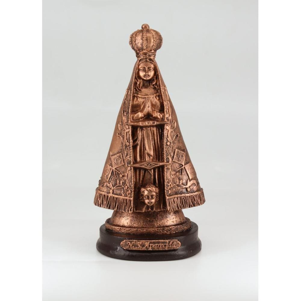 Nossa Senhora Aparecida - 15 cm - Bronze