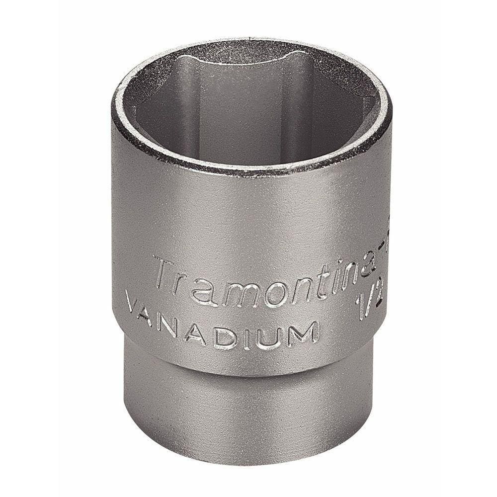 Soquete Sextavado Em Aço Cromo Vanádio 1.3/16” - Encaixe 1/2” Tramontina Pro Tramontina