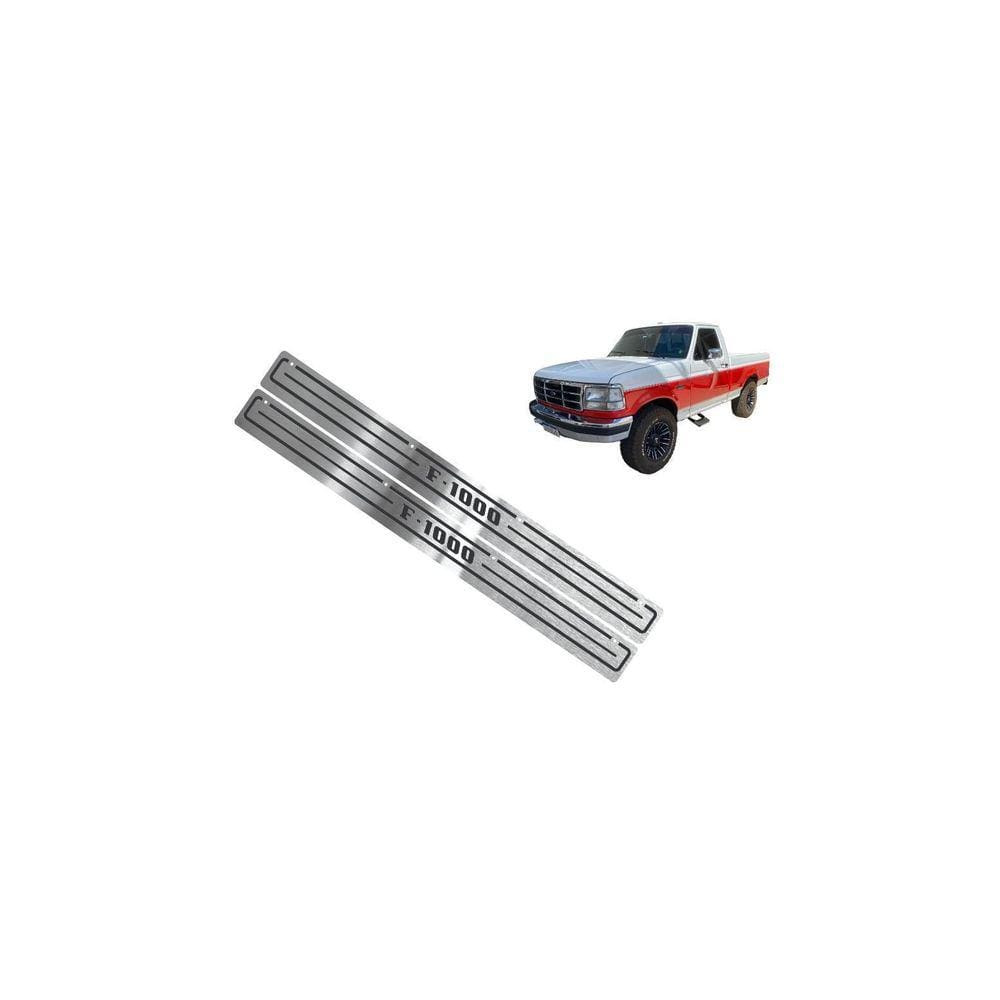 Soleira Inox Friso Porta Ford F1000 1993 1998 Performancev8