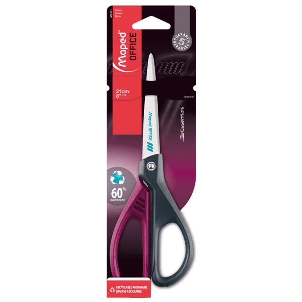 Tesoura de Aço Multiuso Essentials 21cm Blister Maped