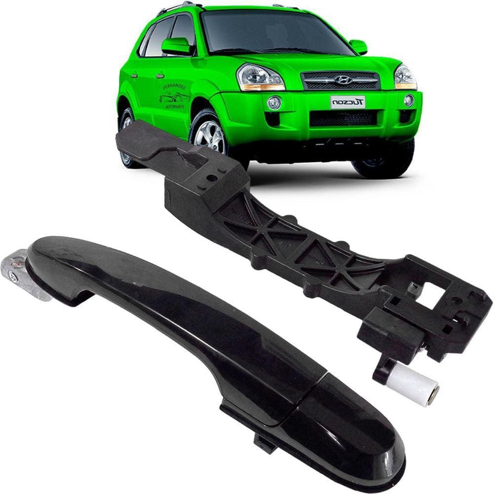 Maçaneta Externa Hyundai Tucson - Preto Liso