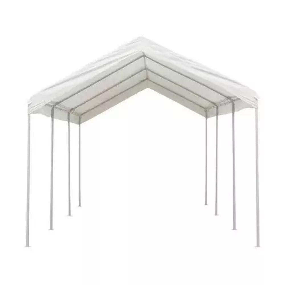 Gazebo Retangular Para Carros - Importado - 275x600x300 Cm