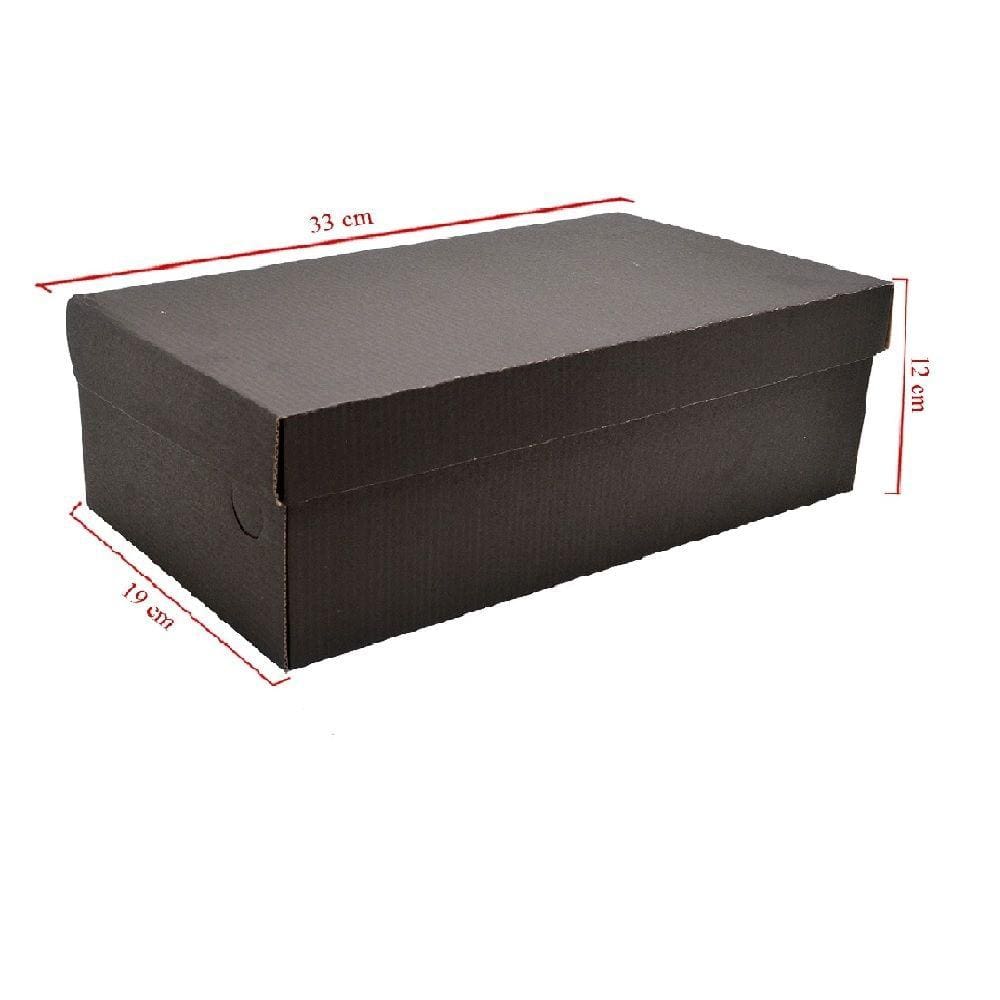 20 Caixas de Papelão Para Envios Sapatos Lisa Sem Marca 33x19x12