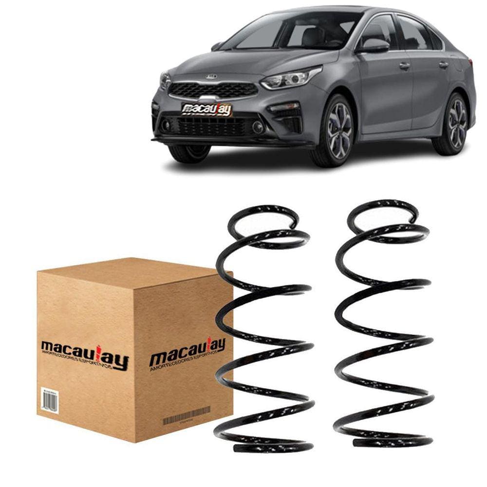 Par De Molas Convencionais Dianteiras Kia Cerato