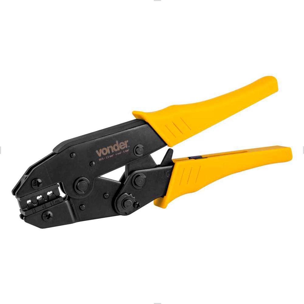 Alicate Crimpador Fosfatizado para Terminal Solar MC4 Vonder