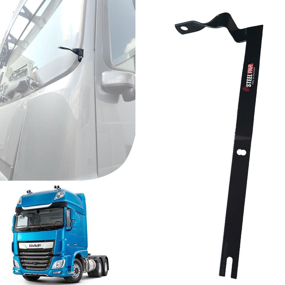 Suporte Dianteiro Frontal Parabrisa para Antena Px Daf Xf Lado Motorista