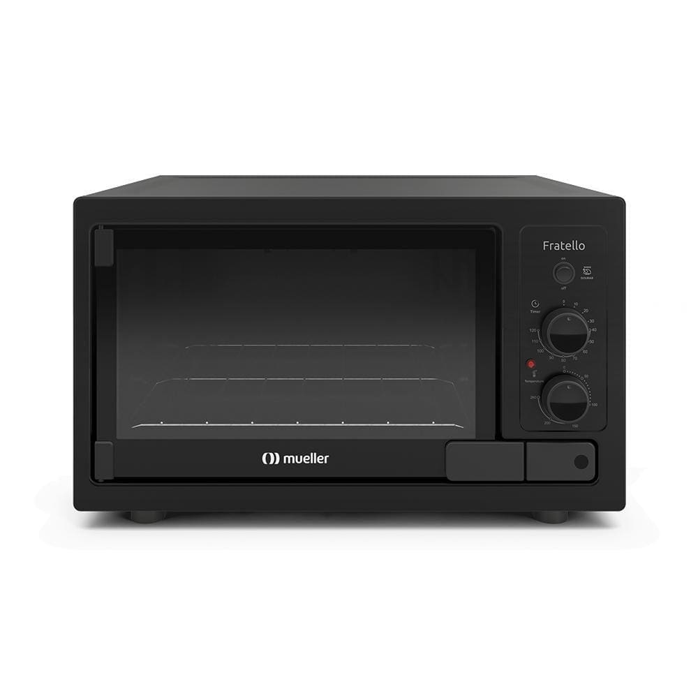 Forno Elétrico de Bancada Mueller Fratello 44L 220v Preto Fosco