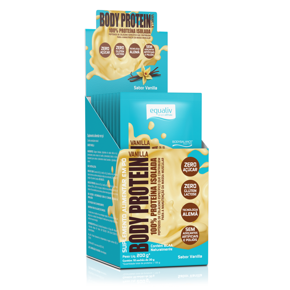 Equaliv Body Protien Vanilla - Sachê