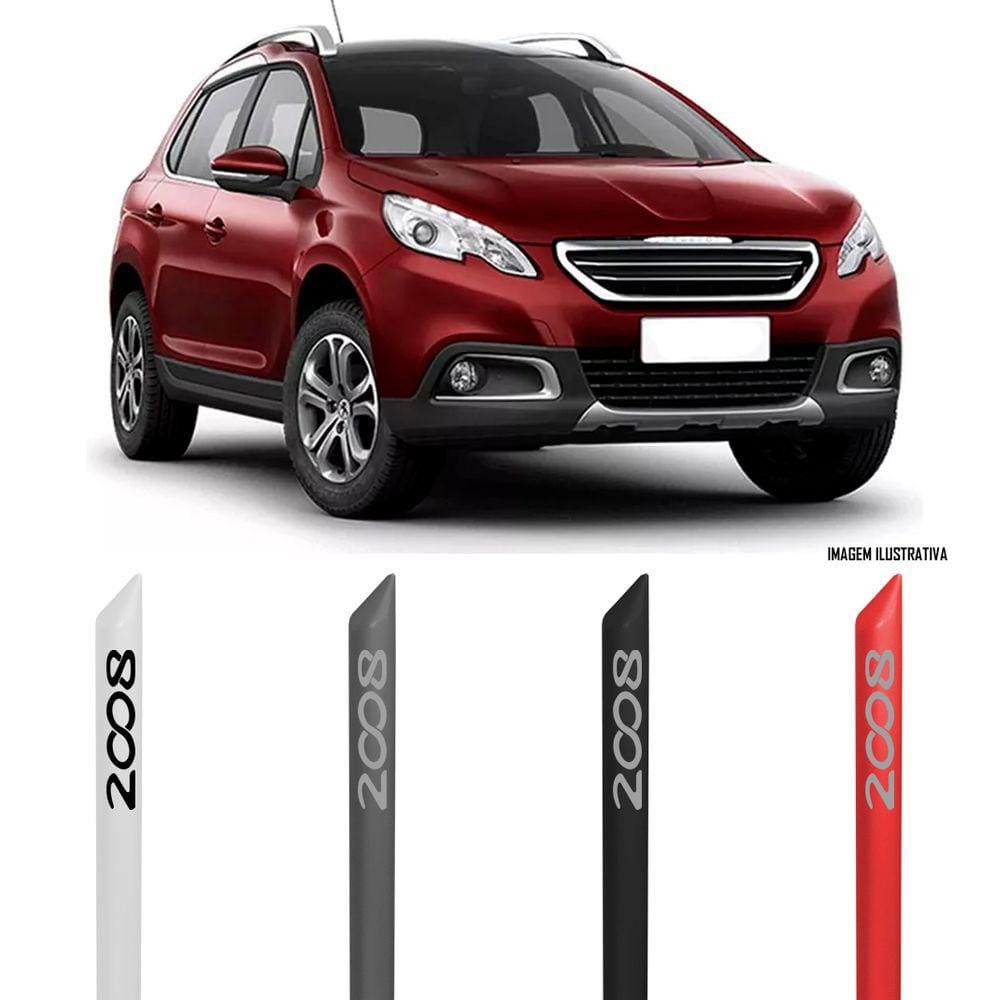 Jogo Friso Lateral Pintado Peugeot 2008