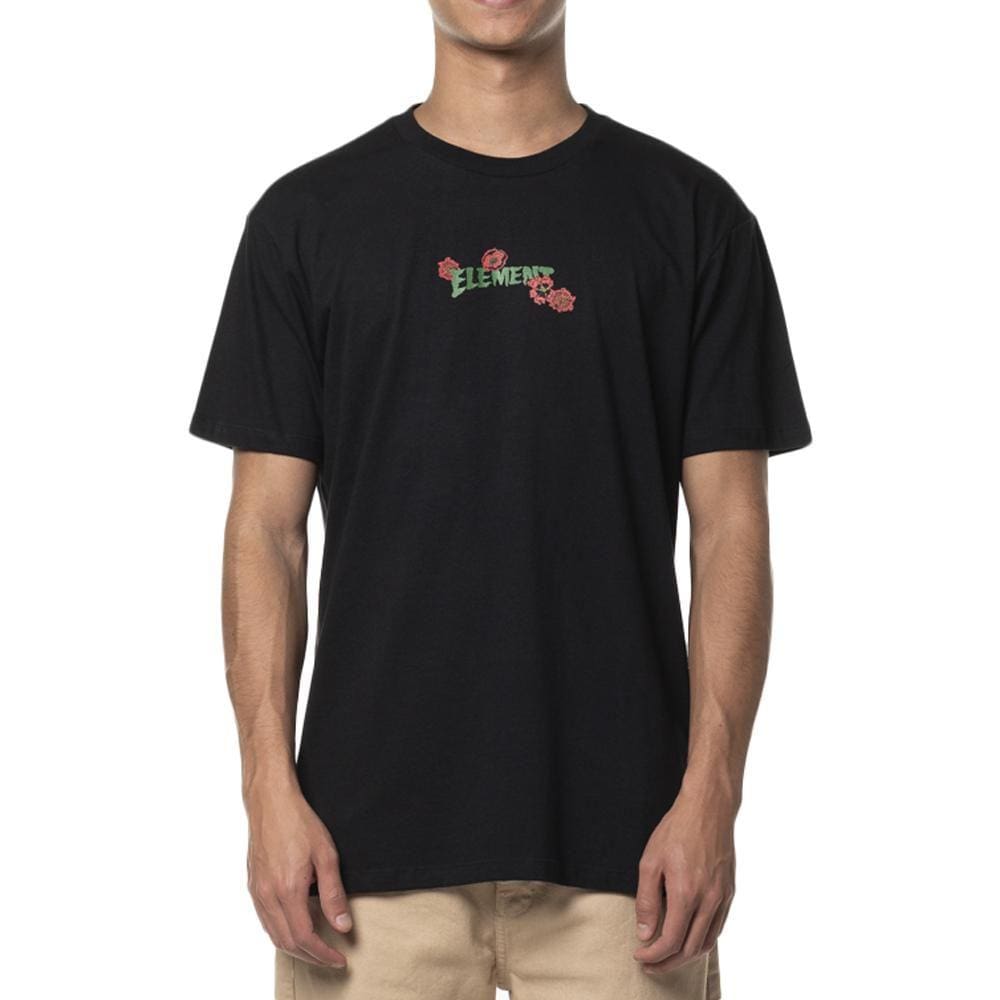 Camiseta Element Hirotton Botanical SM24 Masculina Preto