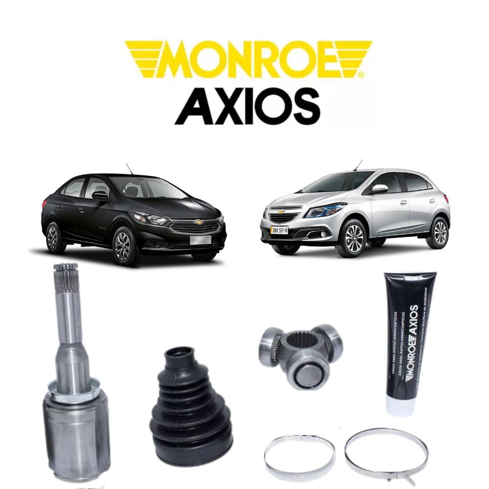 Junta Homocinètica Axios Dianteira Esquerda Lado Câmbio Deslizante Chevrolet Spin 2013 A 2018